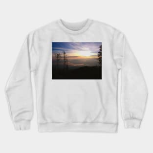 sunset landscape Crewneck Sweatshirt